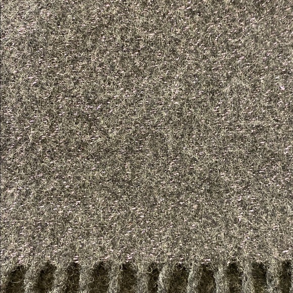 NWT Caterina de Medici Grey with Metallic Purple Flecks made in Italy - Picture 2 of 7